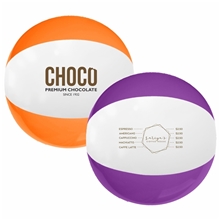 16 Two - Tone Beach Balls