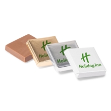 a group of chocolate squares (milk or dark chocolate)