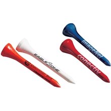 a group of biodegradable wood golf tees