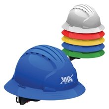 a group of evolution(tm) 6161 full brim hard hat