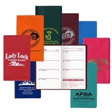 a group of standard vinyl weekly pocket planner without map