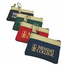 a group of the safari classic zip pouch w / key ring