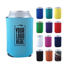 aerial view a group of collapsible foam can cooler, image 1 of 7