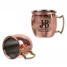 a copper 2 oz moscow mule shot glasses