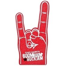 17 Foam Rock N Roll Hand Cheering Mitt