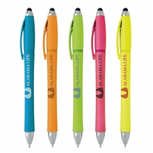aerial view a group of neon stylus highlighter - pen combo, image 1 of 5
