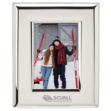 aerial view a silver heureu 4 x 6 photo frame, image 1 of 5