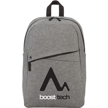 aerial view a graphite iconic slim 15 computer backpack, image 1 of 4