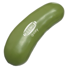 aerial view a green pickle - stress reliever, image 1 of 2