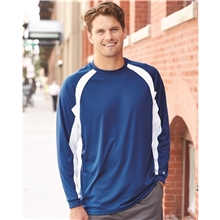 a group of badger - mens b - core hook long sleeve t - shirt