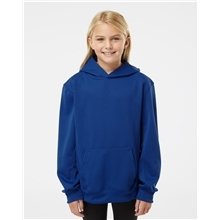 a group of badger - youth performance fleece hooded sweatshirt