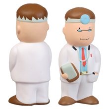 a white doctor - stress reliever