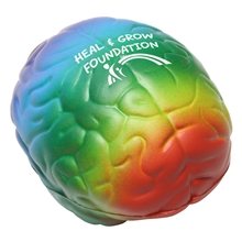 aerial view a rainbow rainbow brain - stress reliever, image 1 of 2
