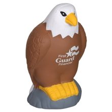 aerial view a brown/white eagle - stress reliever, image 1 of 2
