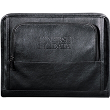 aerial view a black durahyde versa - folio with fsc(r) mix paper, image 1 of 5