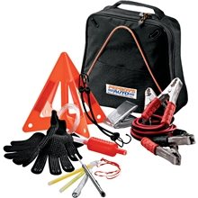 aerial view a black highway companion auto safety set, image 1 of 13