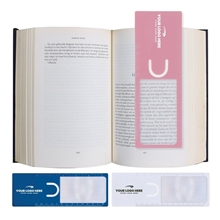 aerial view a group of readers mark bookmark magnifier, image 1 of 2