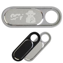 a group of metal webcam cover