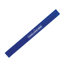 aerial view a group of reflective safety slap bracelet, image 1 of 2