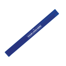 aerial view a group of reflective safety slap bracelet, image 1 of 3