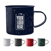 aerial view a group of 16 oz campfire lightweight mug, image 1 of 2
