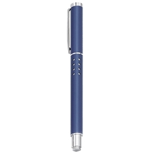 a blue blackpen cupid blue capped pen