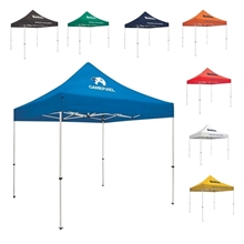 a group of 10 standard tent kit (full - color imprint, 2 locations)
