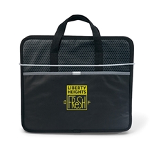 aerial view a black expandable xl cargo organizer box, image 1 of 6