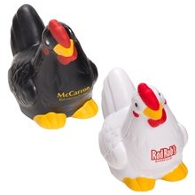aerial view a group of chicken stress ball, image 1 of 2