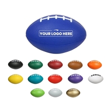 aerial view a group of large football stress reliever, image 1 of 3