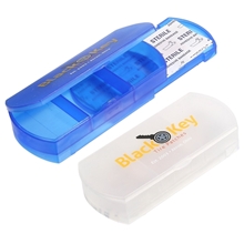 aerial view a group of health case bandage holder pill box, image 1 of 2