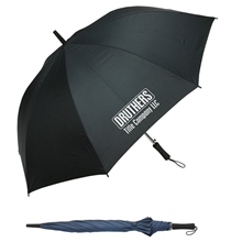aerial view a group of lockwood auto open golf umbrella, image 1 of 2