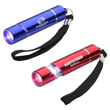 aerial view a group of aluminum scope led flashlight, image 1 of 2