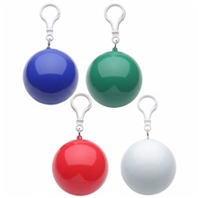 aerial view a group of rainy day poncho ball, image 1 of 3