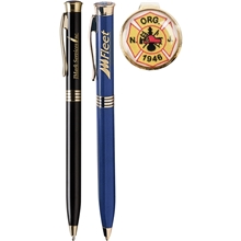 aerial view a group of sleek bishop anti - fraud photo pen, image 1 of 2