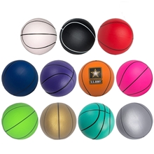 a group of basketball squeezies stress reliever ball