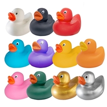 a group of yellow lil rubber duck