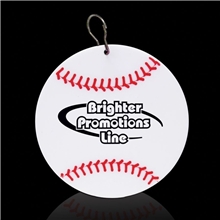 2 1/2 Plastic Medallions for Mardi Gras Bead Necklaces - Baseball