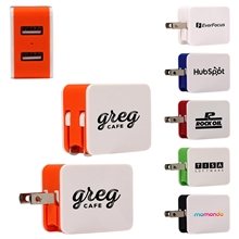 2 Port USB Folding Wall Charger