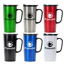 20 oz Economy Straight Stainless Steel With Plastic PP Liner Travel Mug