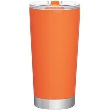 20 oz Frost Stainless Steel Tumbler - Neon Orange