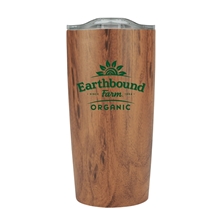 20 oz Wood Tone Stainless Steel Tumbler