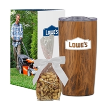 20 oz Woodtone Himalayan Tumbler With Stuffer And Box