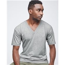 a group of american apparel - fine jersey v - neck t - shirt - colors