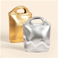 a group of venti metallic neoprene lunch bag
