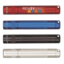a group of k3a maglite(r) solitaire 1aaa, full color digital