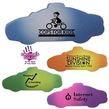 a group of mood(tm) die cut eraser - police car