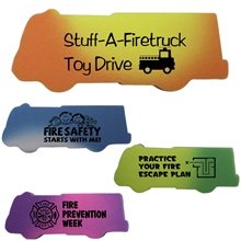 a group of mood(tm) die cut eraser - fire truck
