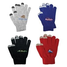 a group of touch screen gloves, full color digital