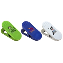 aerial view a group of magnetic bottle opener / bag clip, full color digital, image 1 of 2